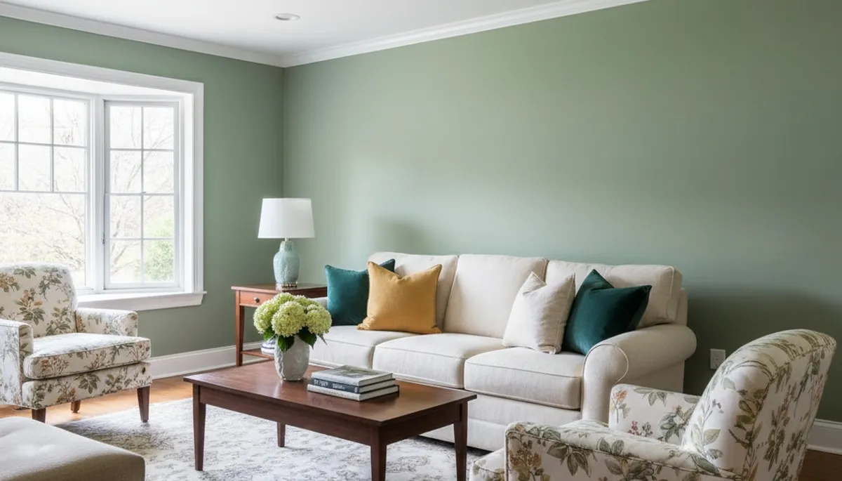 Freshly painted interior walls in Wellesley, MA showcasing smooth finishes by expert house painters
