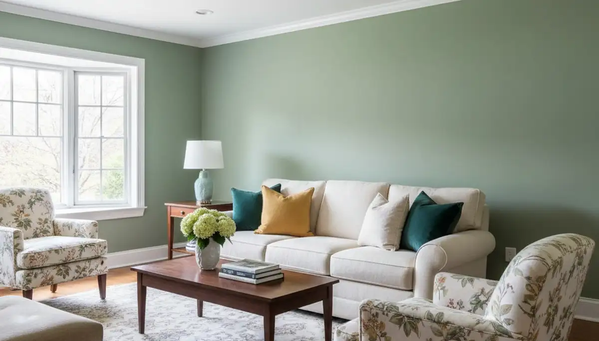Freshly painted interior walls in Wellesley, MA showcasing smooth finishes by expert house painters
