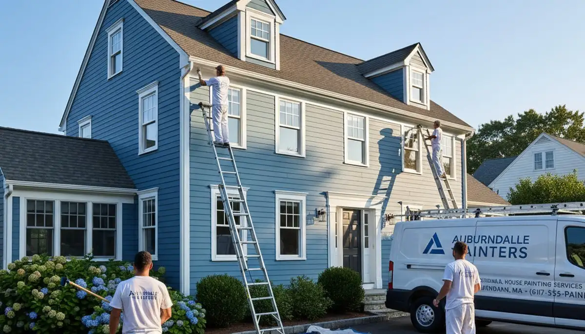Professional house painting services in Wellesley, MA for interior and exterior home painting projects