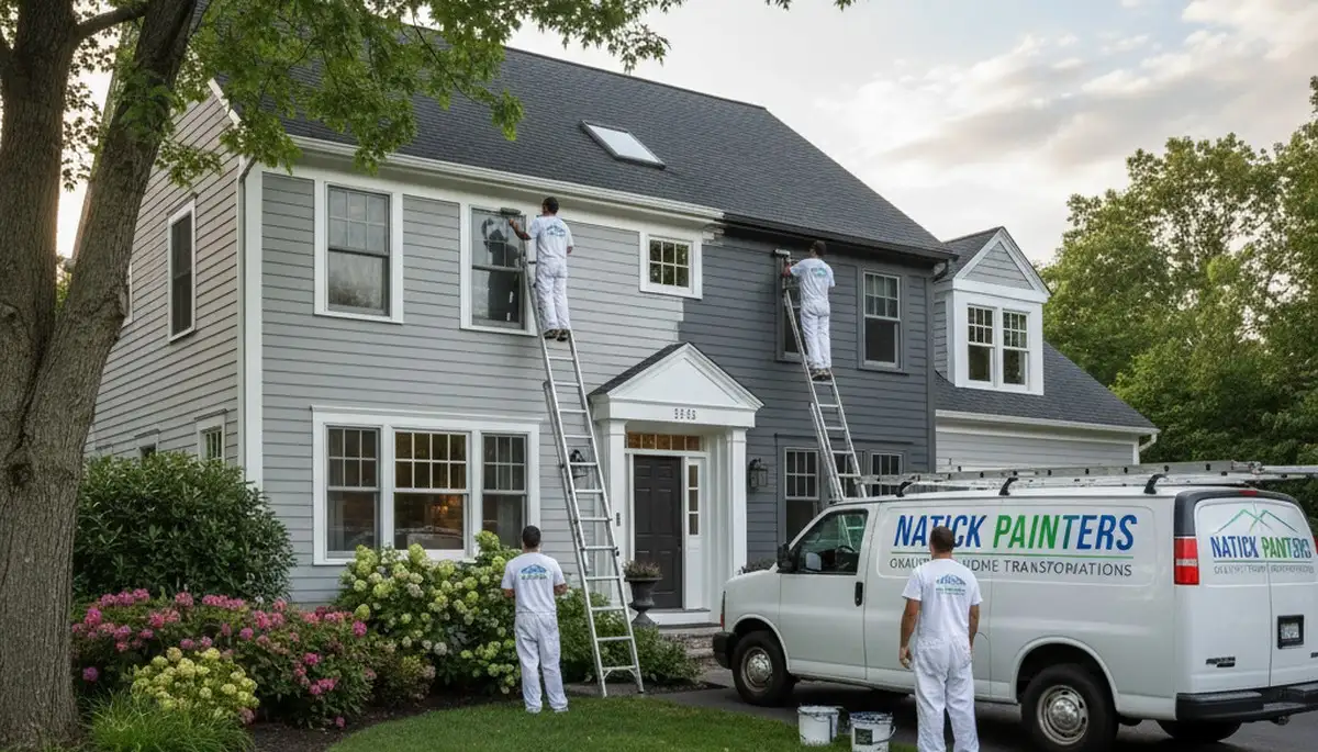 Professional house painting services for residential homes in Wellesley, MA