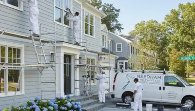 Professional house painters in Wellesley MA providing expert exterior and interior painting services