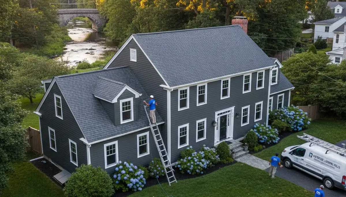 House painting service in Wellesley, MA for interior and exterior home painting projects